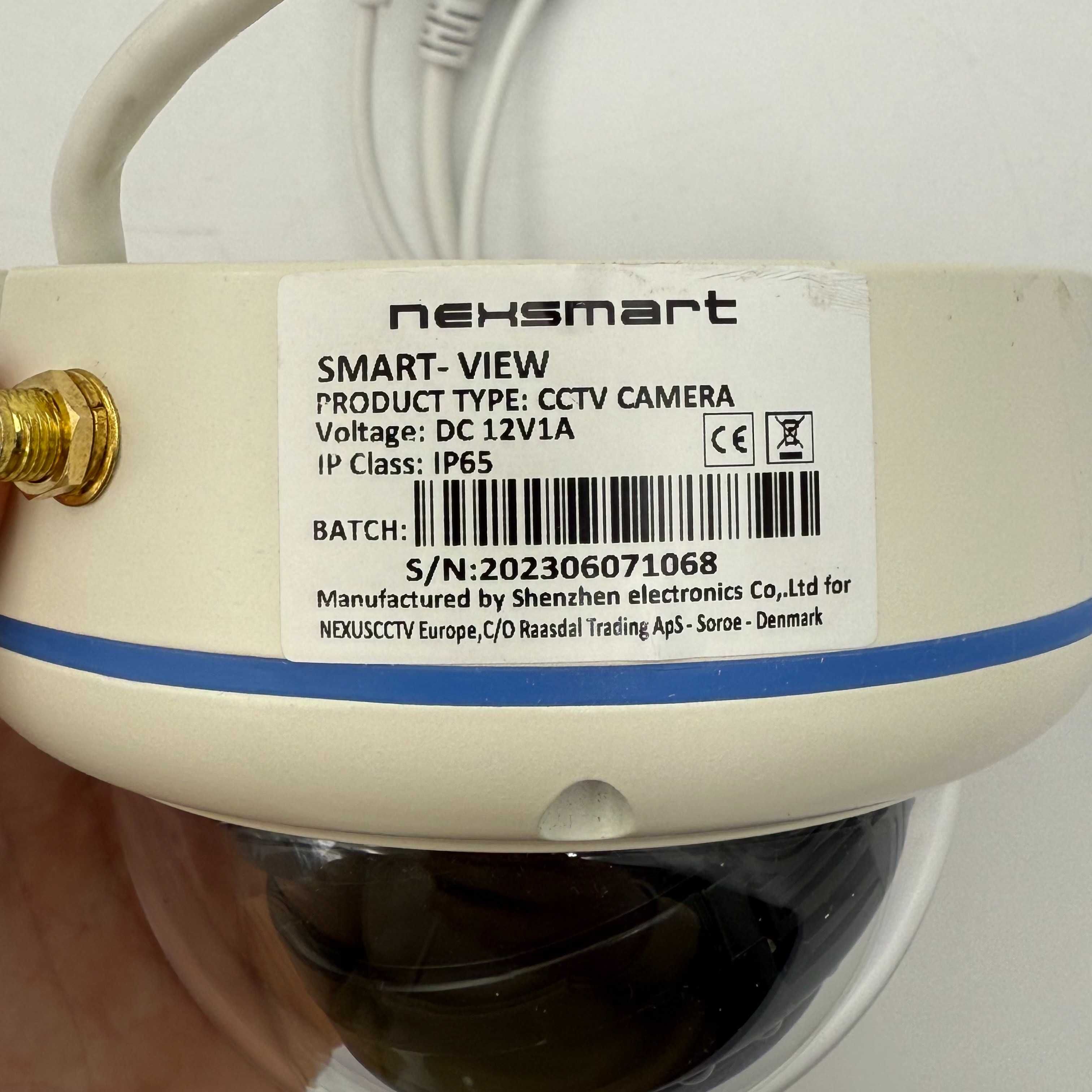 Kamera zewnętrzna z anteną NEXSMART Smart View IP65 - ANTY WANDAL