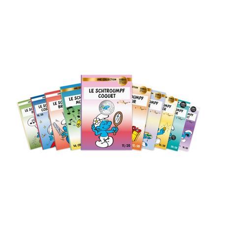 Moedas de prata  9 Coincards 10€ França DC Comics