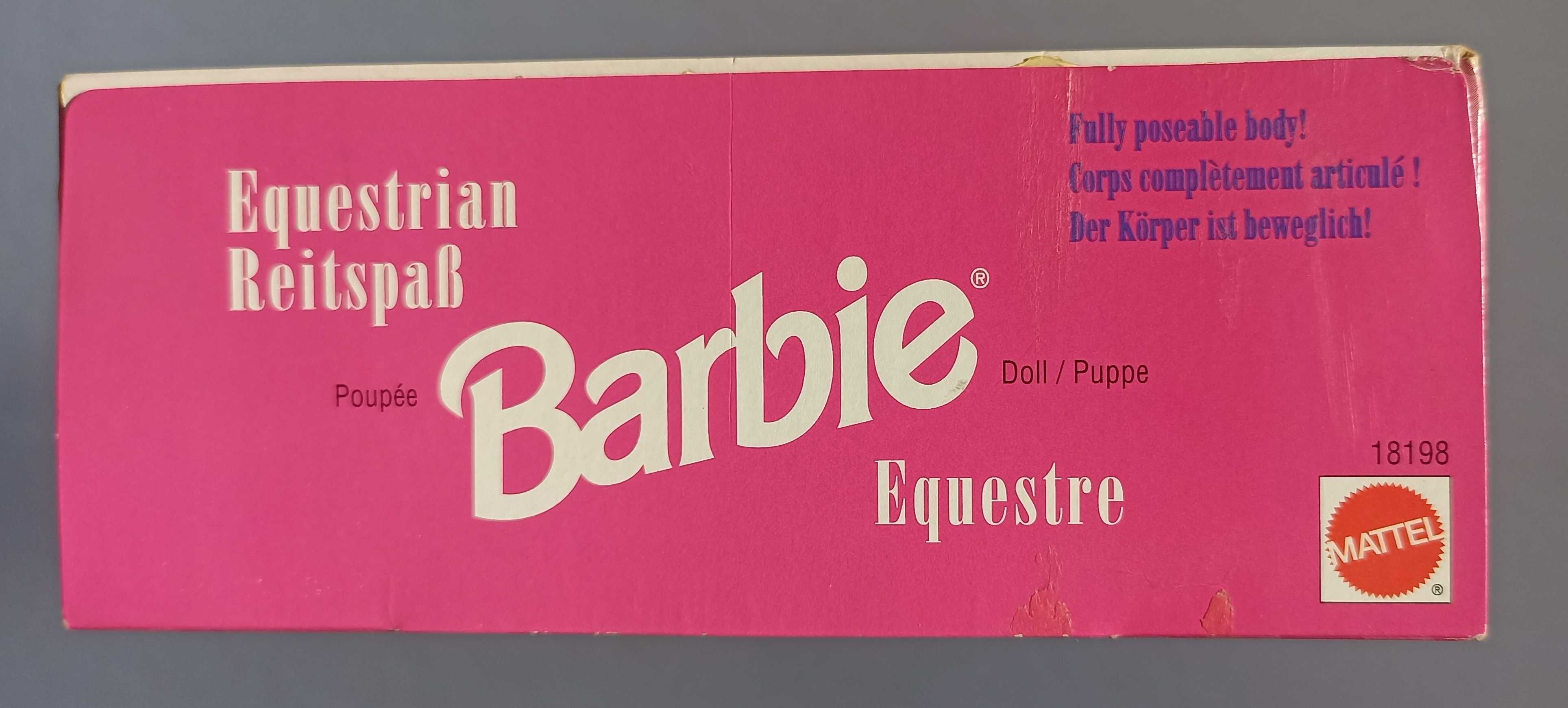 Barbie Equestre Amazona, ano 1997, Mattel #18198
