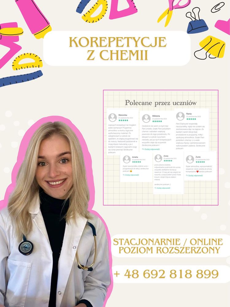 Korepetycje z chemii Bydgoszcz