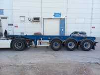 naczepa Van Hool / pod tank kontenery/ ADR/ waga 3 300kg