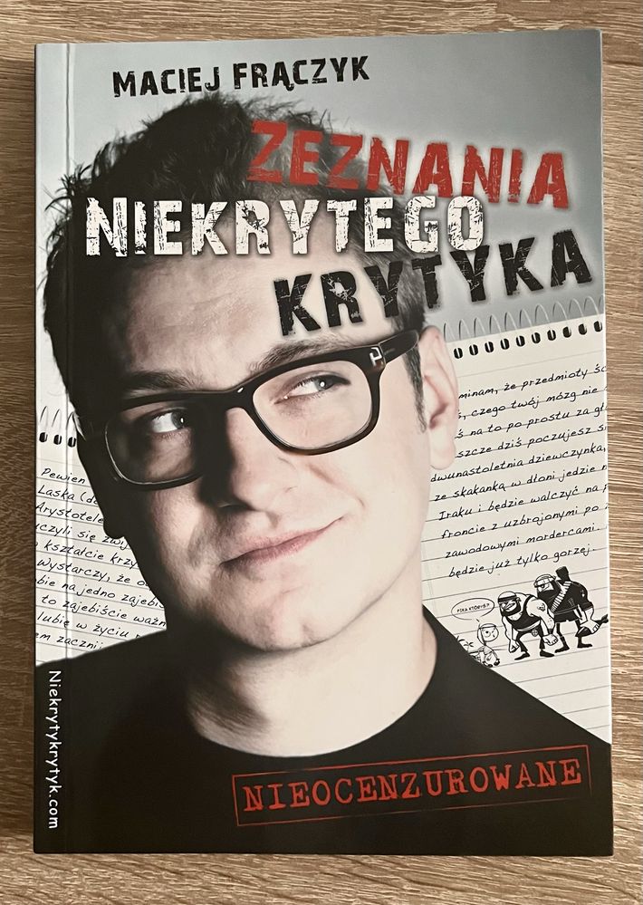 Zeznania Niekrytego Krytyka – Maciej Frączyk