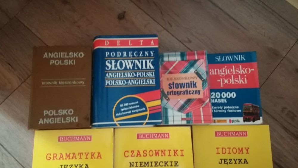 słowniki Niemieckie i Angielskie