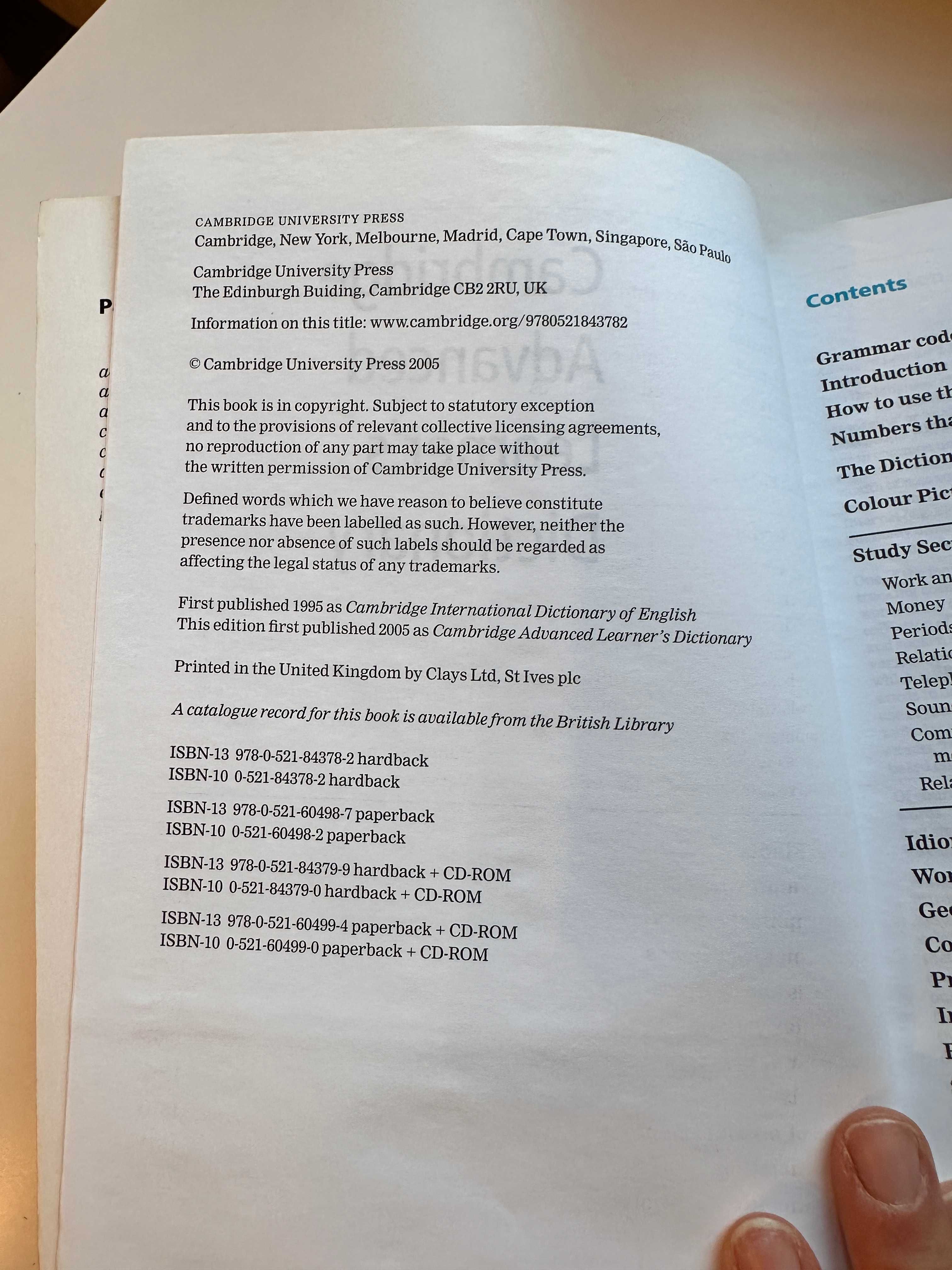 Cambridge Advanced Learner's Dictionary + płyta CD - słownik angielski