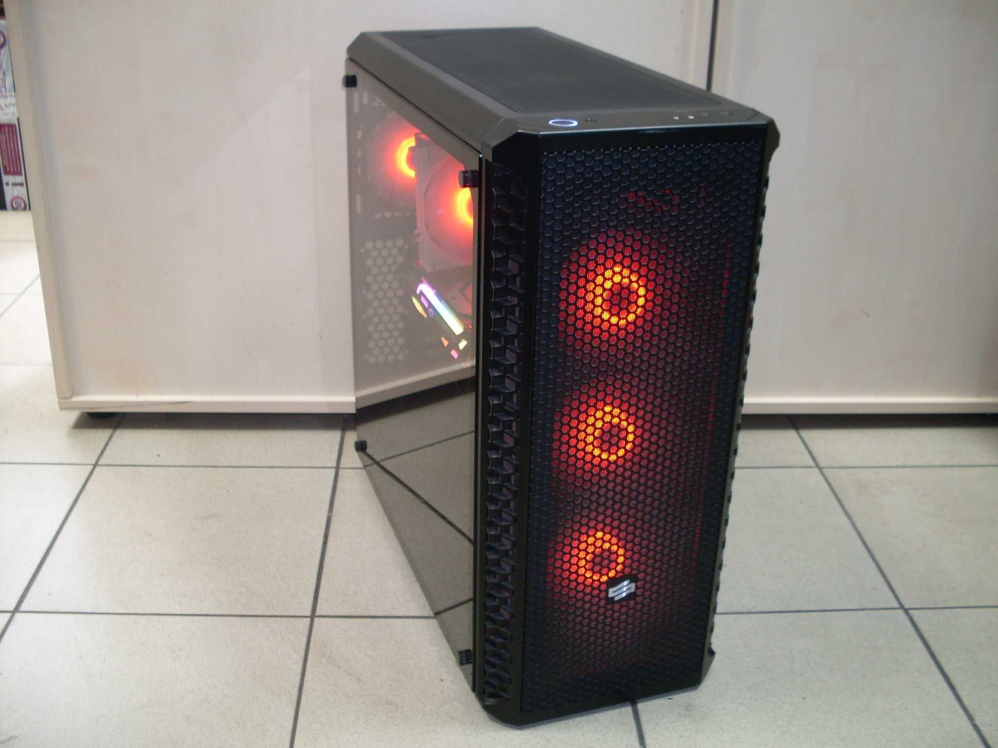 Komputer Gamingowy Ryzen 5600, 32GB DDR4, RTX 2070 Super, SSD 512 +HDD