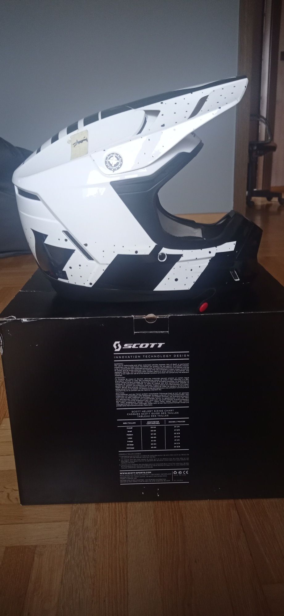 Kask Motocrossowy Scott