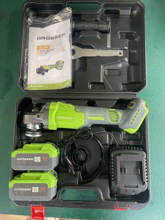 Болгарка Акамуляторна GROSEER GAG122S