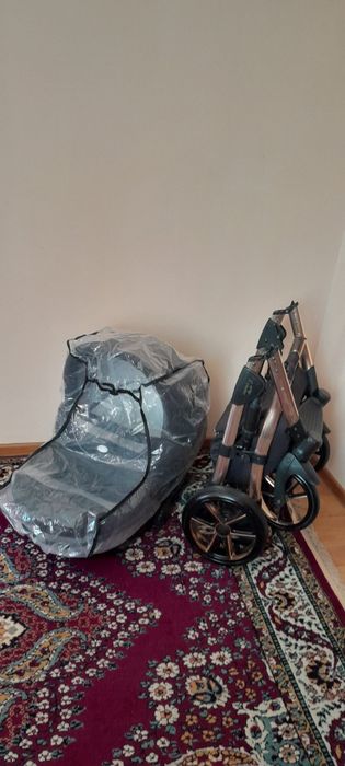 Дитяча коляска baby merc faster style 3 в 1 в чудовому стані