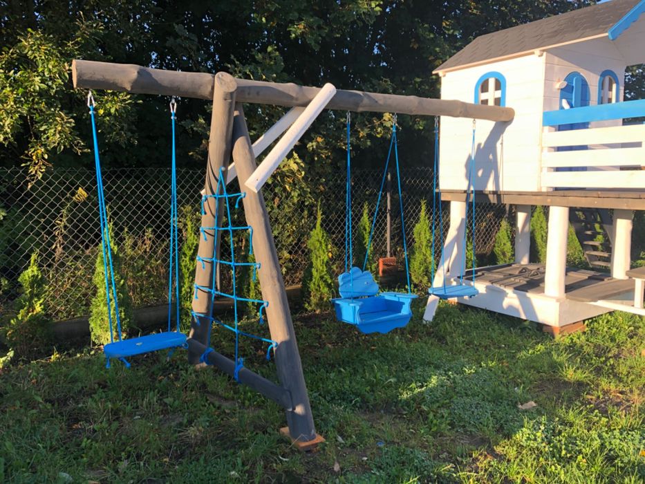 Plac zabaw domek piaskownica ścianka huśtawka dostawa cała PL