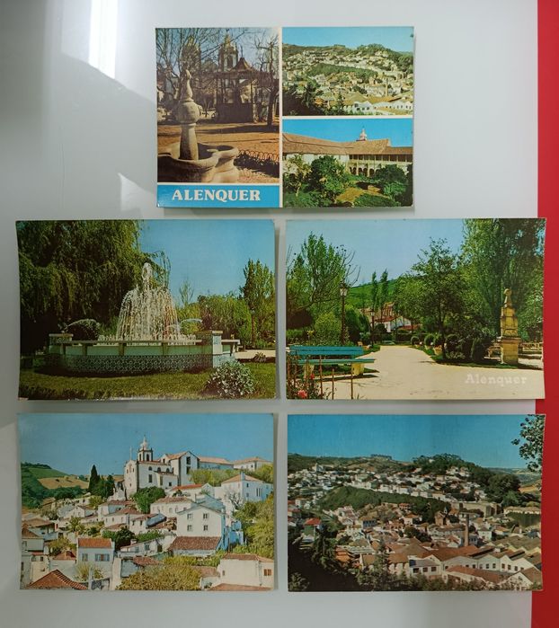 POSTAIS: Vimeiro, Serpa, Rio Maior, Viseu, Alenquer, Lagos e Évora