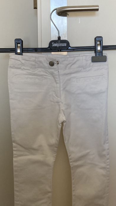 Calças Jacadi, brancas, 5 anos