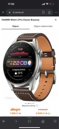 Huawei watch 3 pro classic