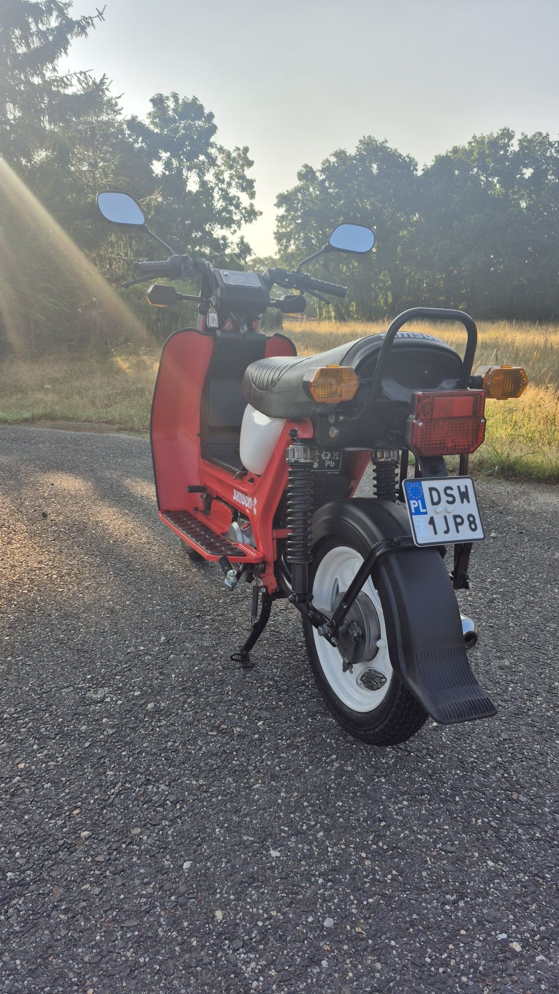 Skuter Simson sr50 zarejestrowany