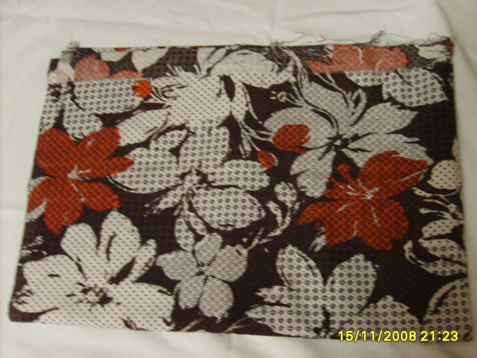 Тканина ситець з квітами