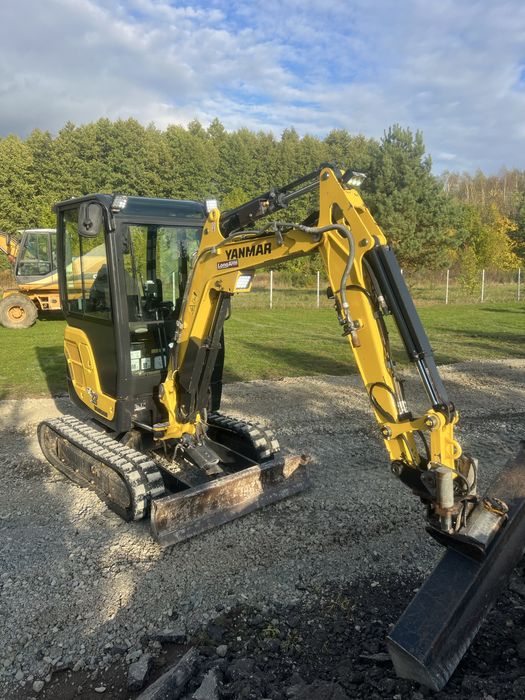 Minikoparka koparka Yanmar sv 22, sv26 jak nowy jcb kubota 3 lyzki