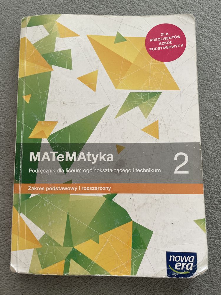 Matematyka 2 Podręcznik dla liceum i technikum