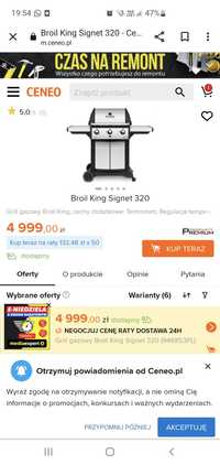 Grill gazowy broil king signet KOENIG