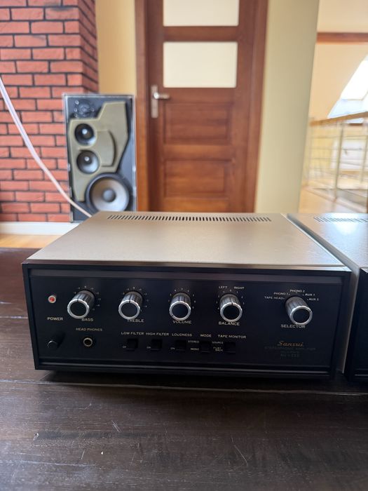SANSUI AU-222 Made in Japan 1967r  „Ojciec”