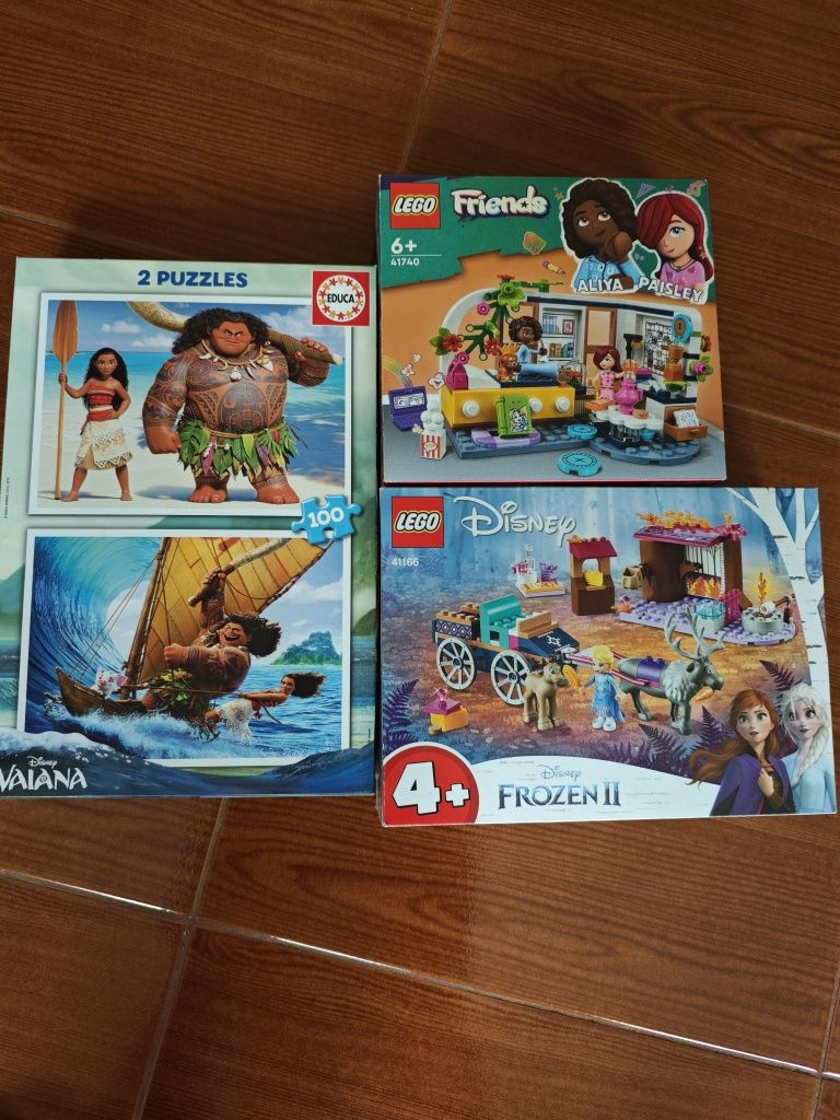 Pack de Lego e puzzle