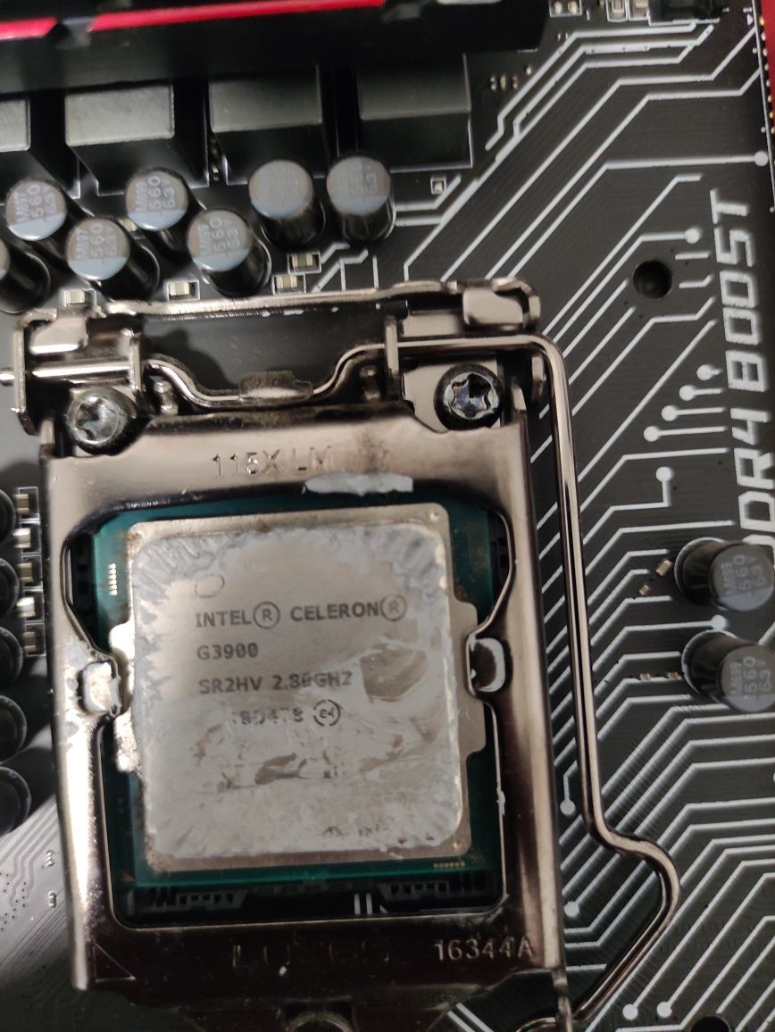 Płyta główna MSI z170a Tomahawk + procesor intel celeron G3900
