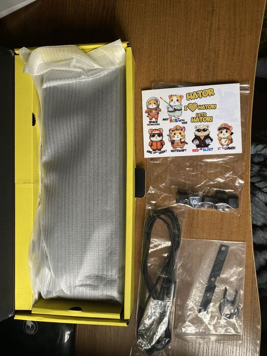 Клавіатура Hator Rockfall 2 Mecha TKL Orange Black (HTK-520) 80%