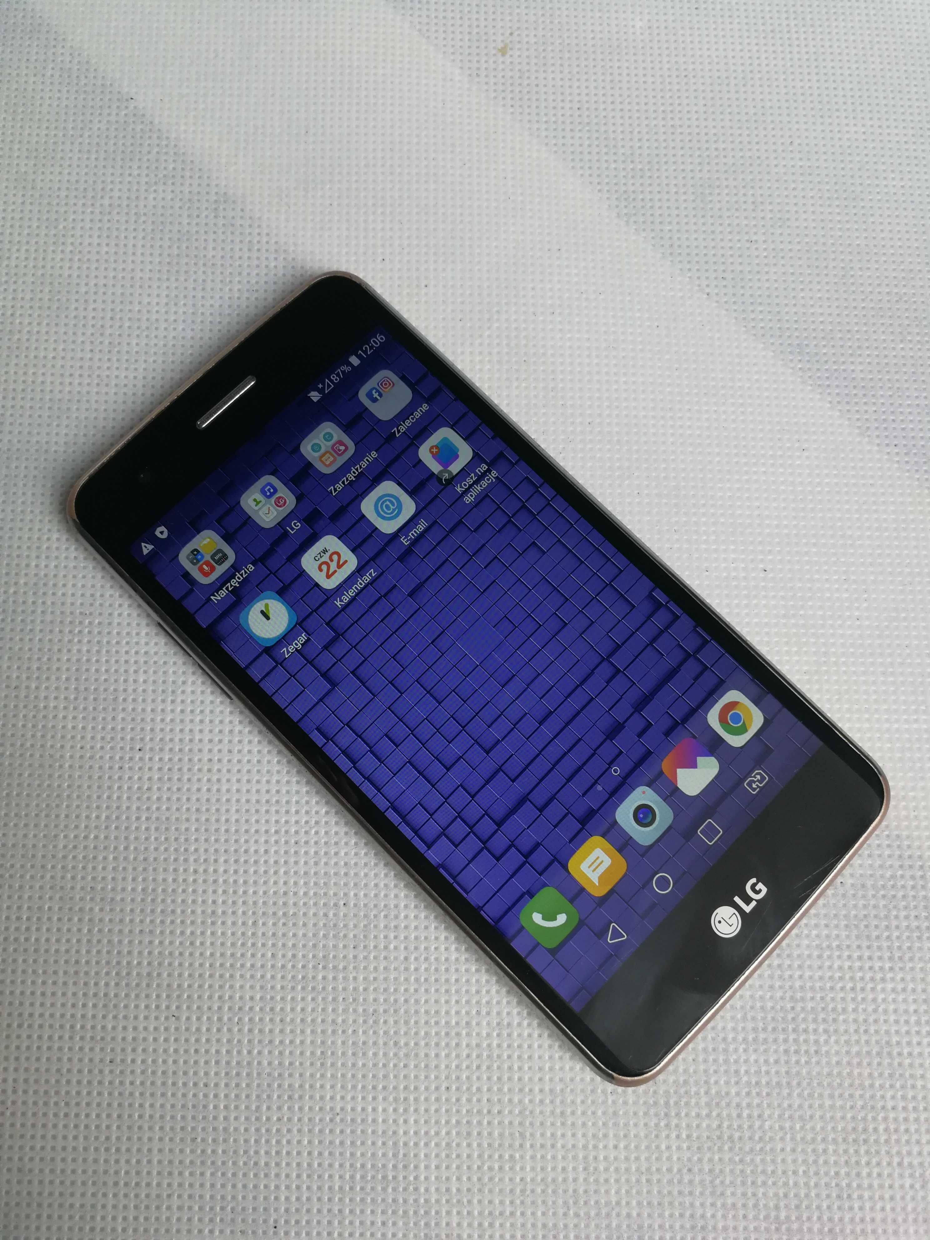 LG K8 2017 dual sim sprawny kolor Gold Black