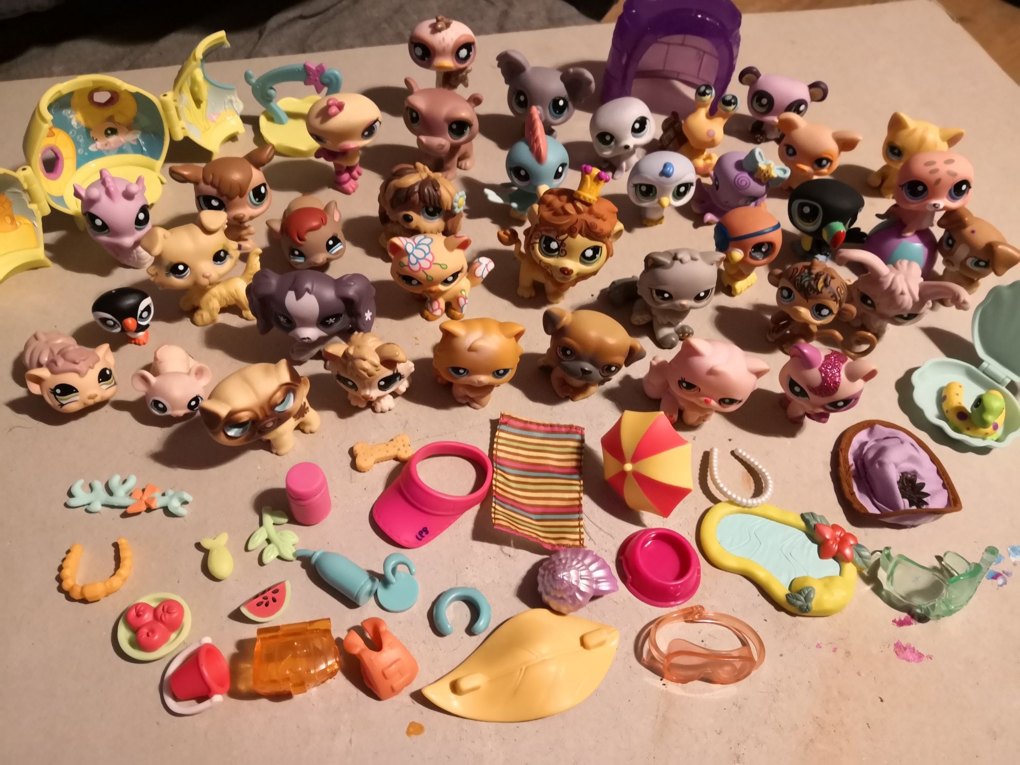 Wielka Kolekcja zestaw Figurki littlest pet shop hasbro lps unikat