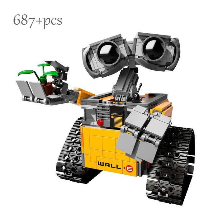 Конструктор робот walle ВОЛЛ-1 687 деталей WALL-E
