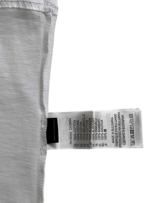 Diesel męski t-shirt koszulka kolor biały logo r. S