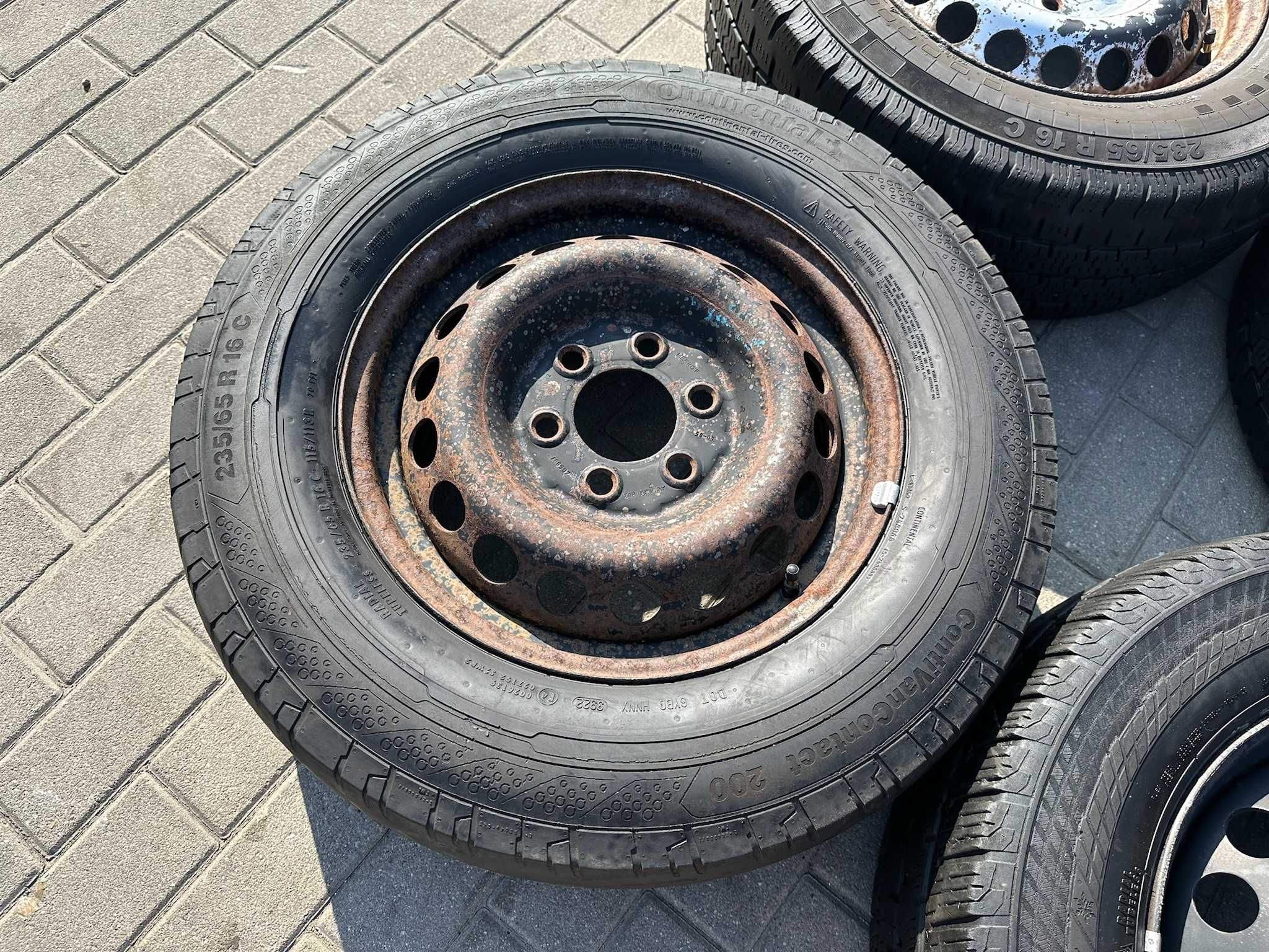 Koło Zapasowe Zapas 16 SPRINTER W906 W907 VW CRAFTER 6X130 235/65R16C