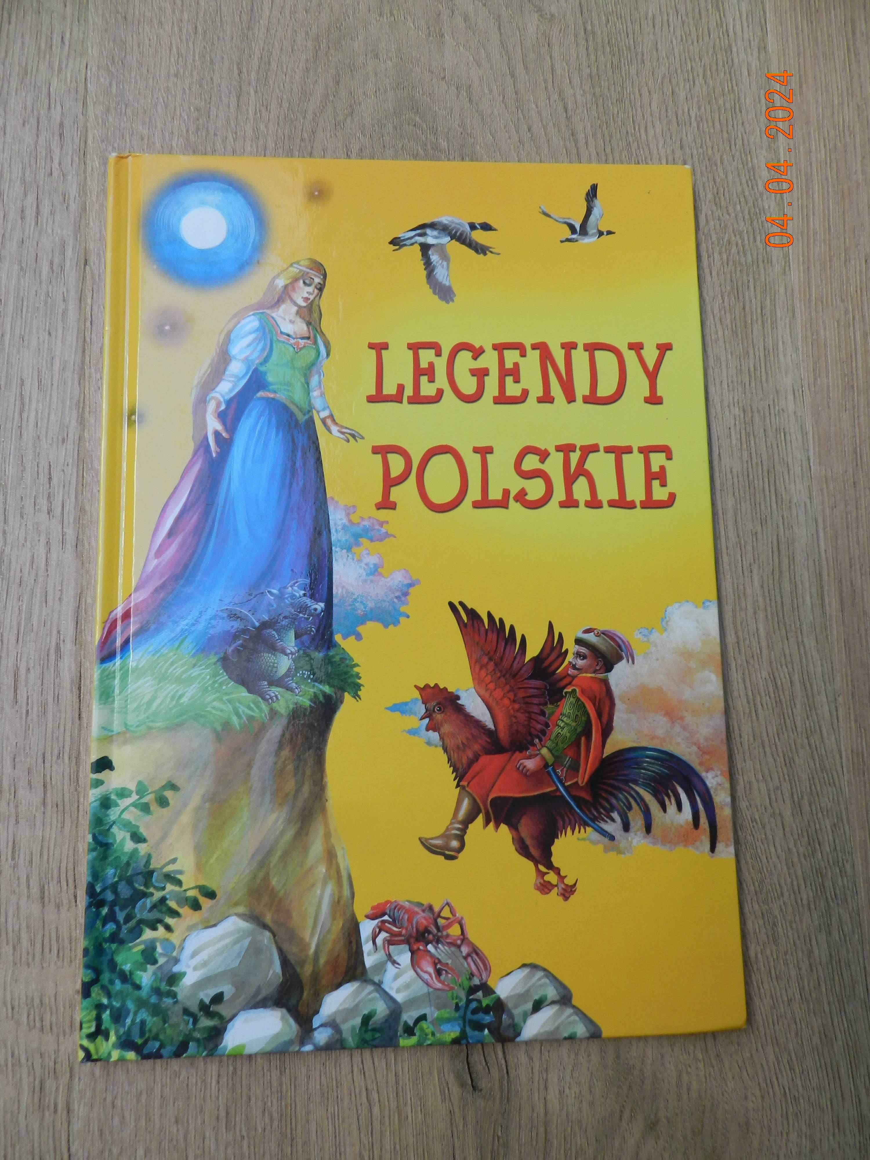 książka z legendami polskimi