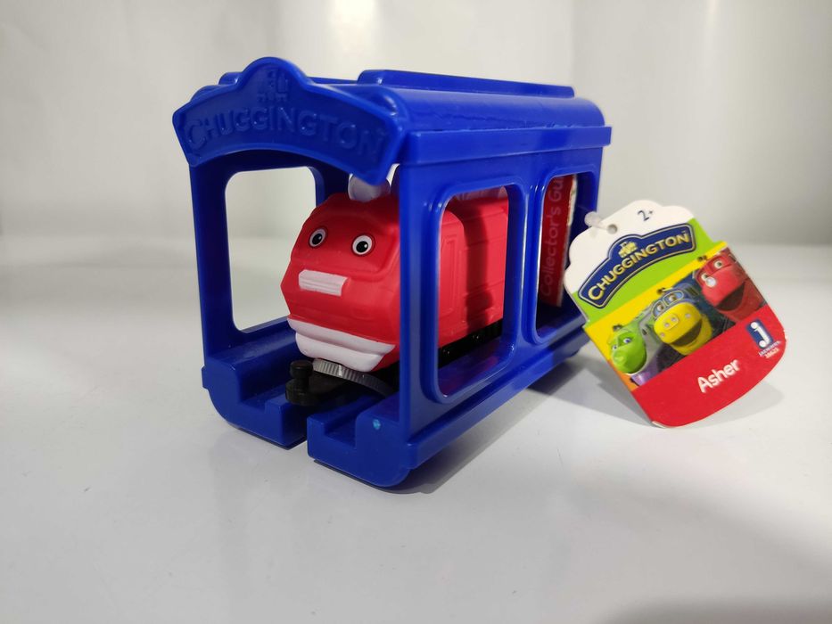 !Nowy! Asher Stacyjkowo pociąg z garażem lokomotywa Tychy