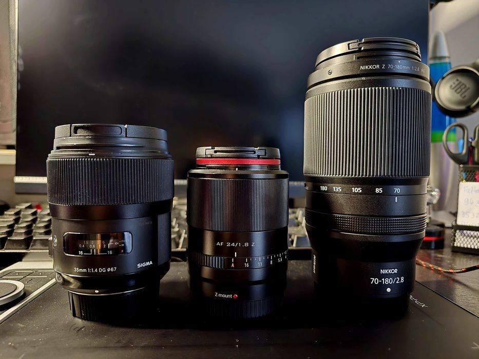 Conjunto Objectivas Nikon