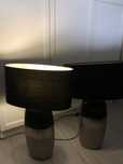 Dwie lampy Home&you srebrne