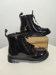 Nowe czarne  botki  dla dziewczynki Dr Martens 1460 J Rainbow 34
