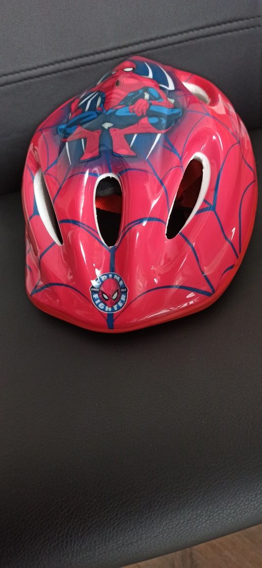 kask rowerowy Spiderman regulowany