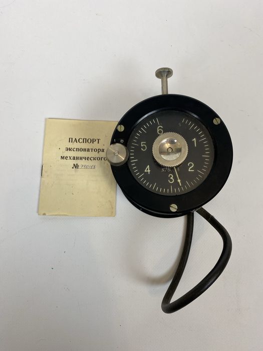 Экспонатор для фото Экспонометр часы спецчасы радио СРСР СССР