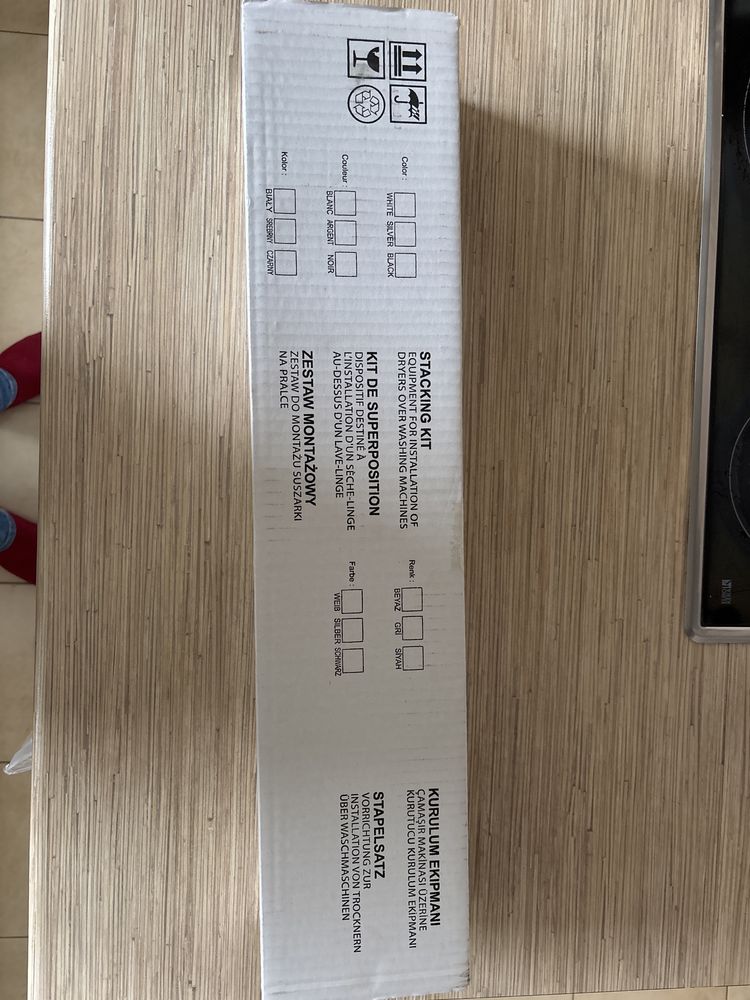 Łącznik / Zestaw do montazu suszarki na pralce