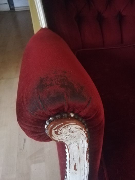 Kanapa 2 fotele retro