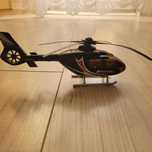 Samolot Helicopter czarny zabawka
