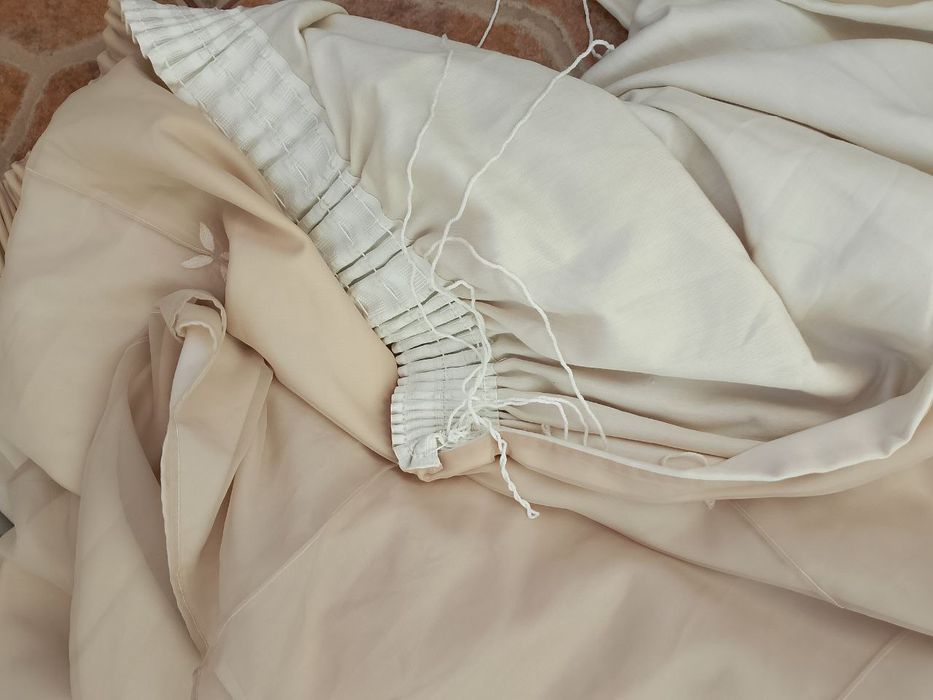 Шикарні штори блекаут, тюль. Ширина 165см, довжина180см