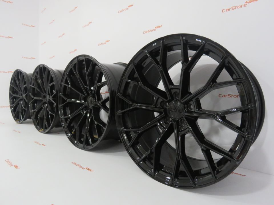 Jantes Haxer HX039 20 '' 9 + 10.5  5x112 Preto Brilhante