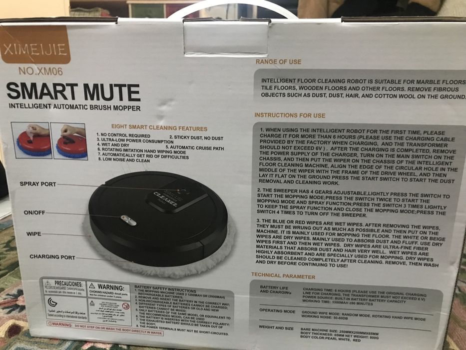 Smart Mute Mopa vermelha