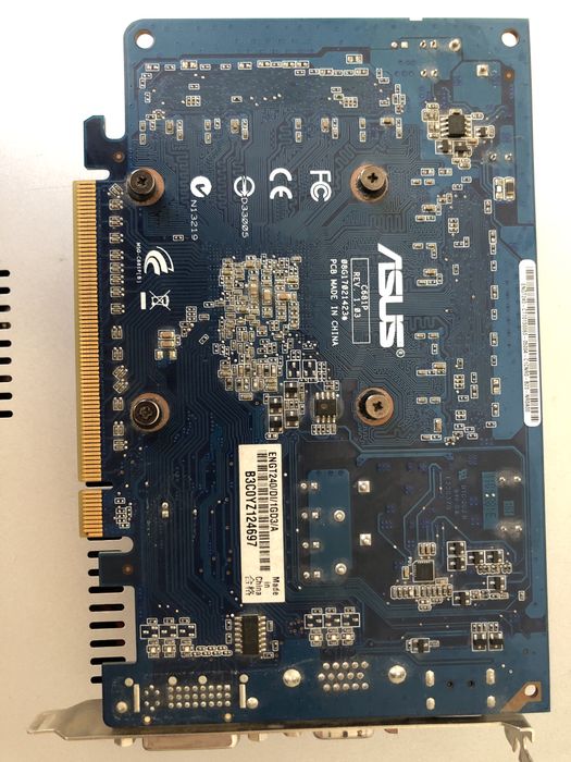 Видеокарта Asus PCI-Ex GeForce GT 240 1024MB GDDR3 (128bit)