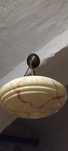 Lampa Art decor klosz marmurkowy