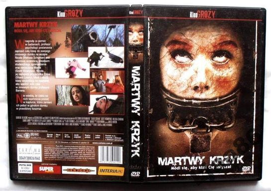 Horror DVD 'Martwy krzyk'' !