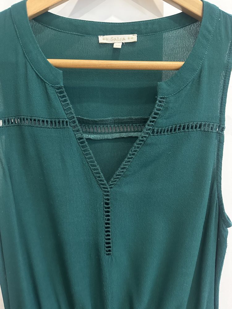 Blusa Salsa verde, tamanho XS