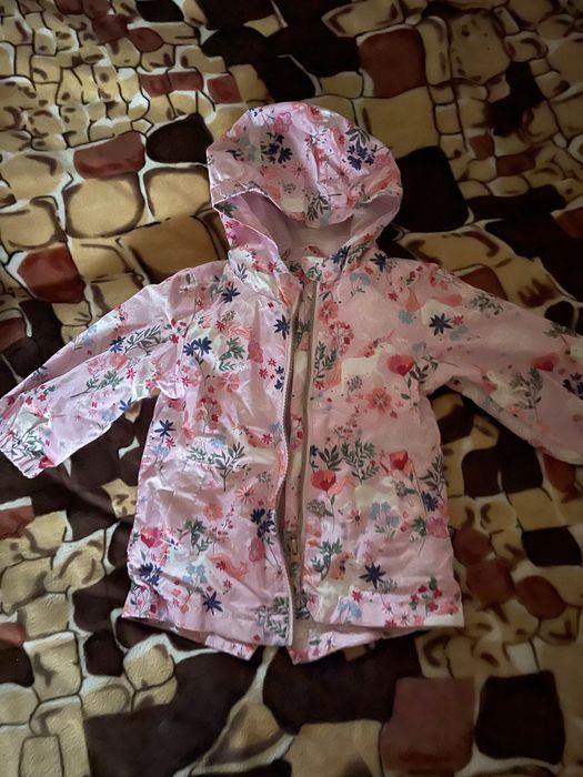 Курточка пыльник, водоотталкивающая, осень/весна , 6-9 м