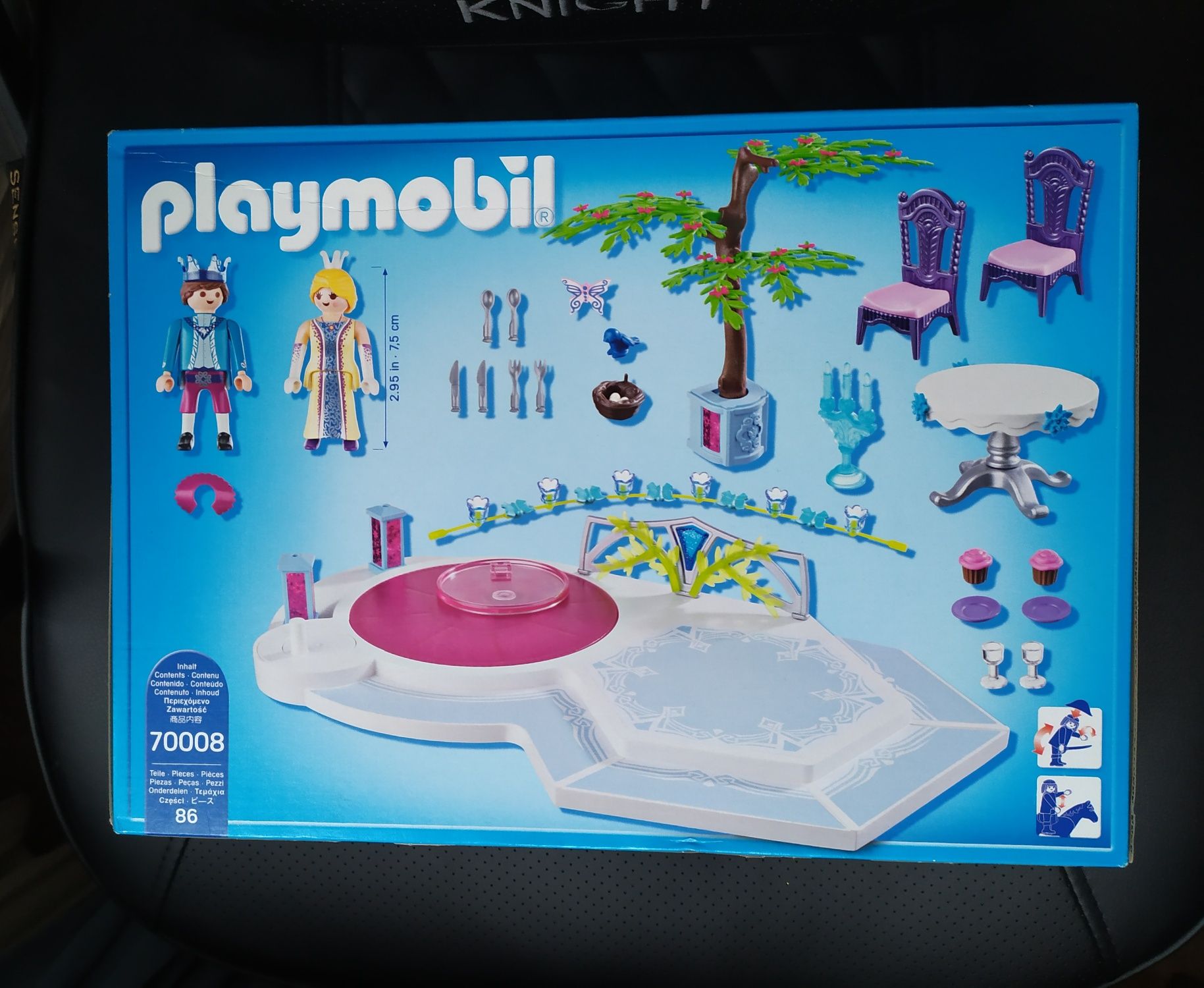 Nowe klocki Playmobil bal księżniczki 70008 4+ magic na prezent
