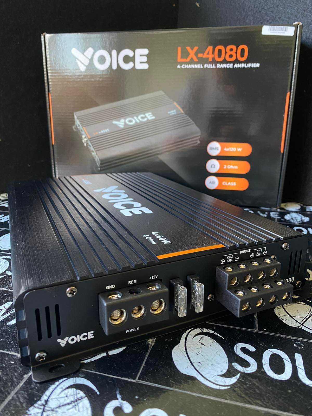 4-канальний підсилювач Voice LX-4080 усилитель звука